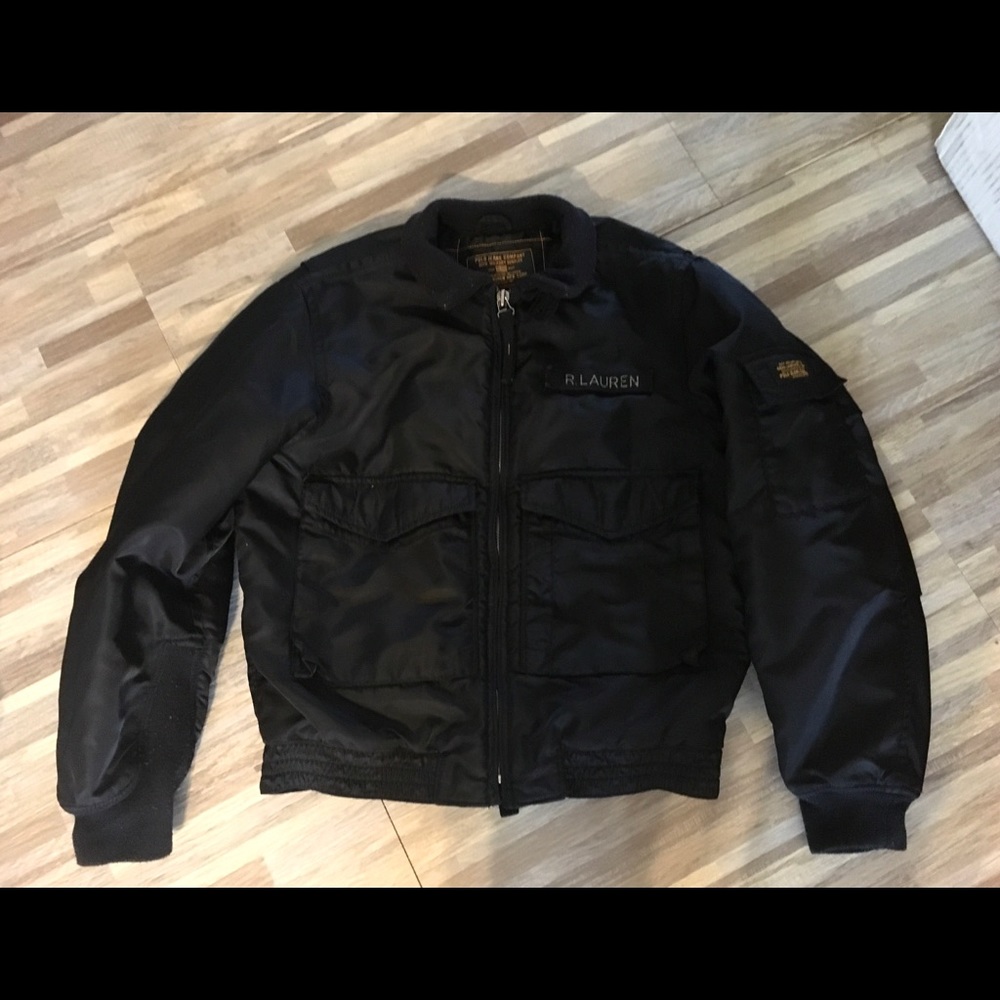 Men’s Vtg Ralph Lauren Polo Jeans Military Bomber